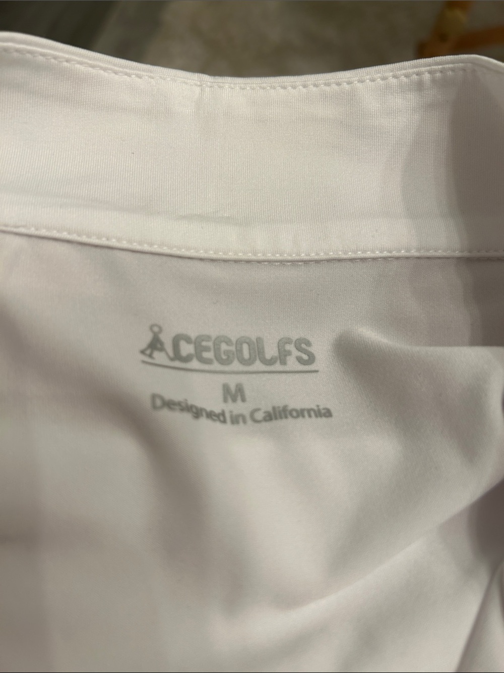 Cegolfs White Short-Sleeve Zip-Front Performance Top - Picture 7 of 7